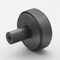 Gliderite Hardware 1-1/2 in. Knurled Knob Oil Rubbed Bronze 5825-ORB-1 - alternate 2
